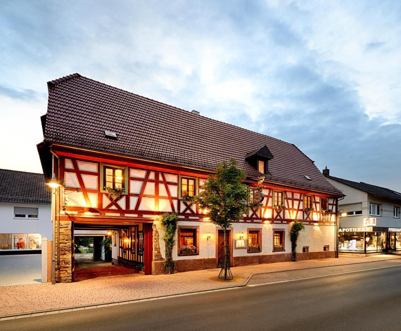 Landgasthof Hirsch Remchingen Dış mekan fotoğraf